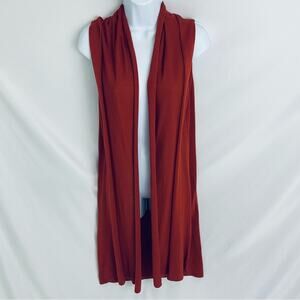 Joseph A Sleeveless Cardigan Size Medium